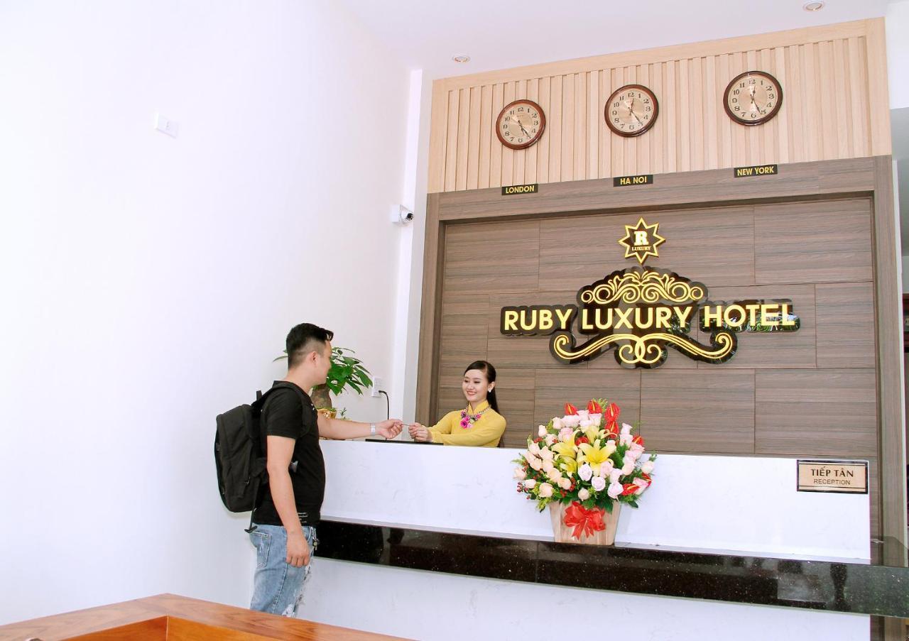 Ruby Luxury Hotel Куинён Экстерьер фото
